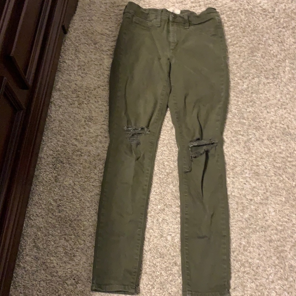 Army Green jeans